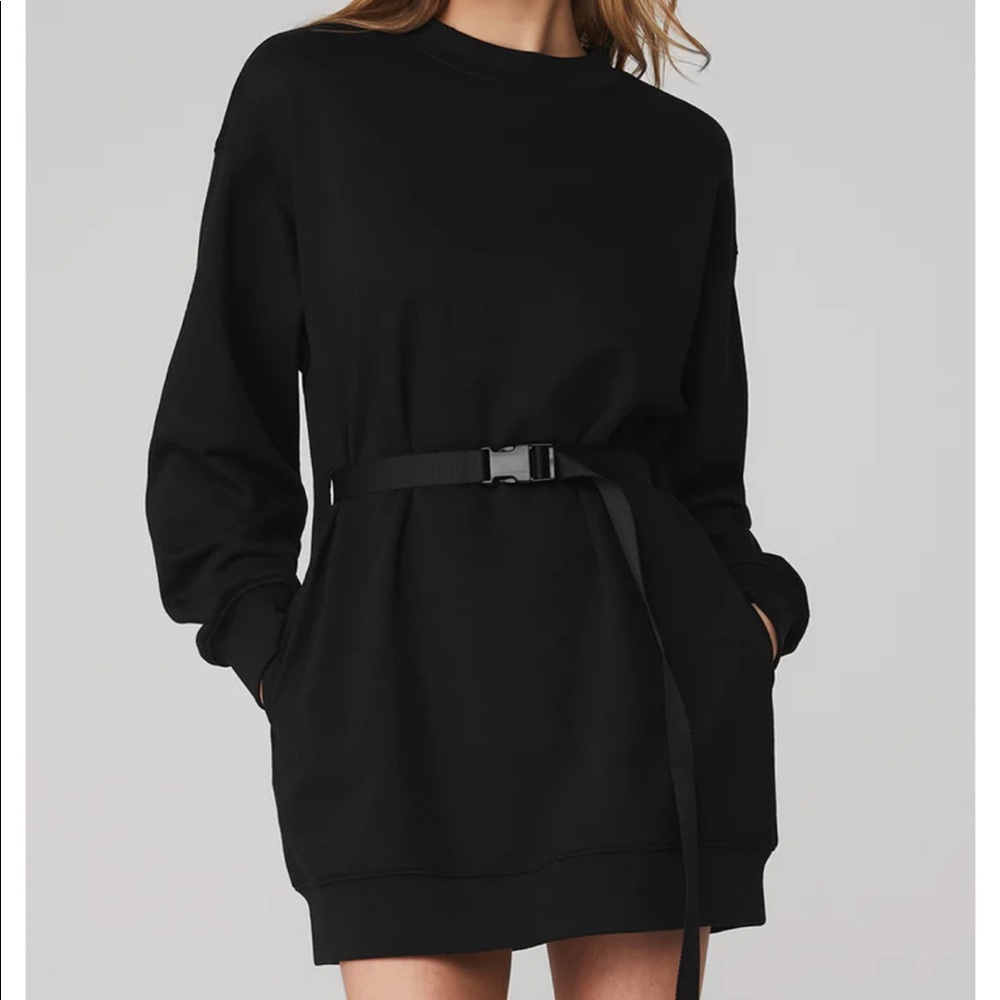 Alo Cityscape Sweatshirt Dress